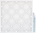 21X21x1  8 Pleated  Furne 1 Inch Air Filters. Case Of 12. Ext Size:20-1/2  20-1/2  3/4