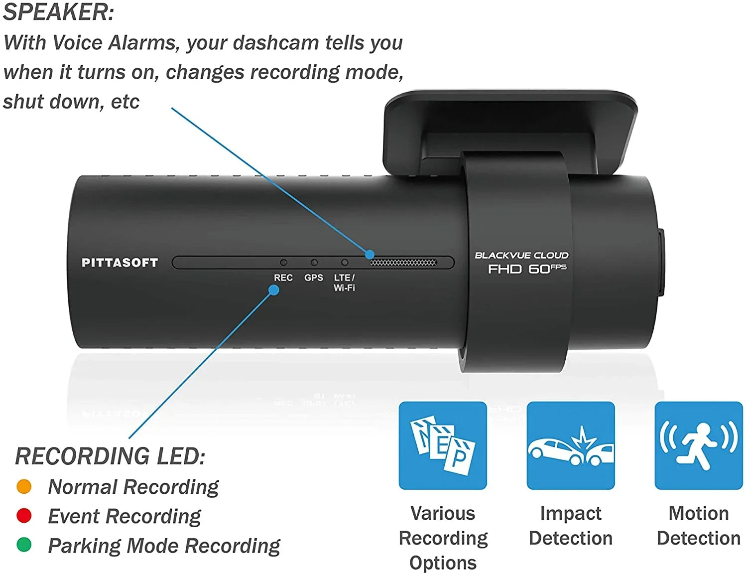 BlackVue -2CH Plus 32GB Dashcam