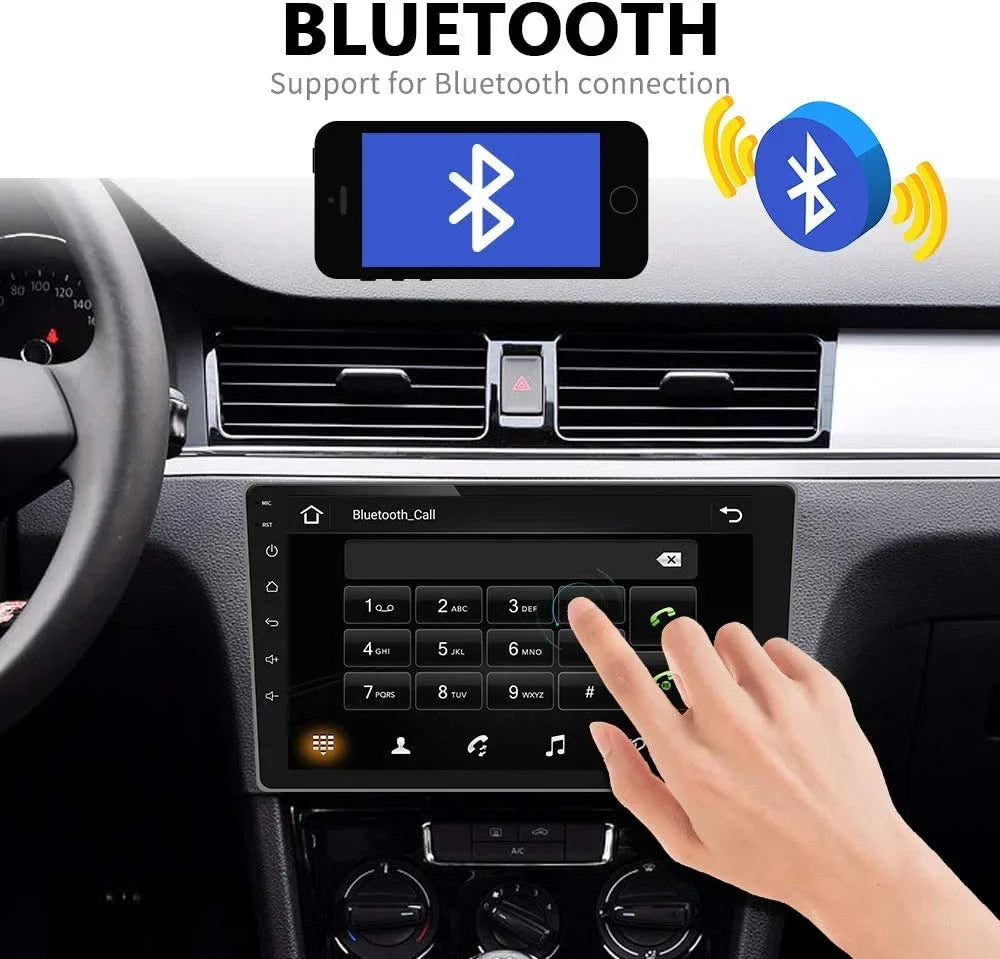 Android Car Stereo for Toyota Corolla 2006 2007 2008 2009 2010 2011 2012, 9 Inch Car Radio with  Navigation Touch Screen Android Head Unit Built-in Bluetooth//WiFi + Backup Camera 2GB 32GB