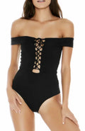 *Space Anja Ribbed One-Piece Swimsuit