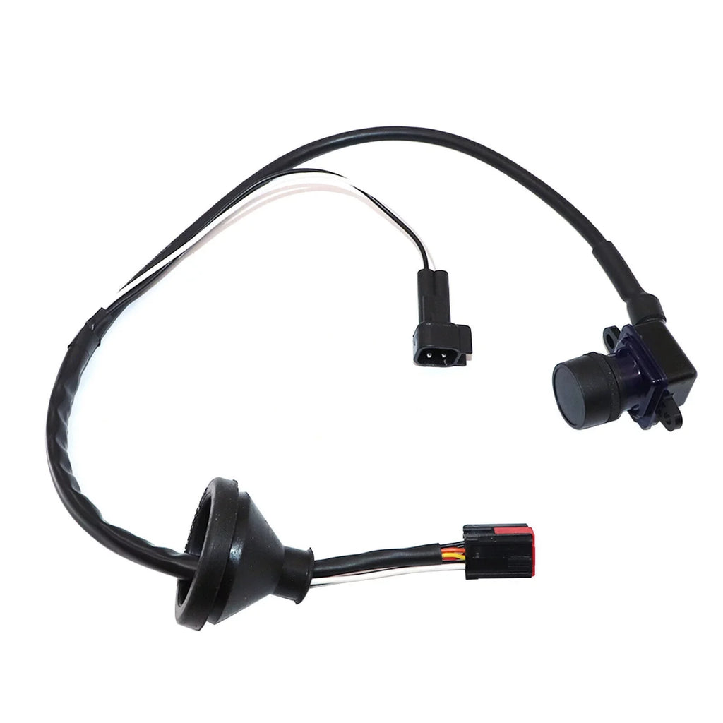 Onemayship Rear Back Up Camera for Dodge Grand Caravan 2011-2020, 130° Detection Angle, Wired Connection, Distance Line