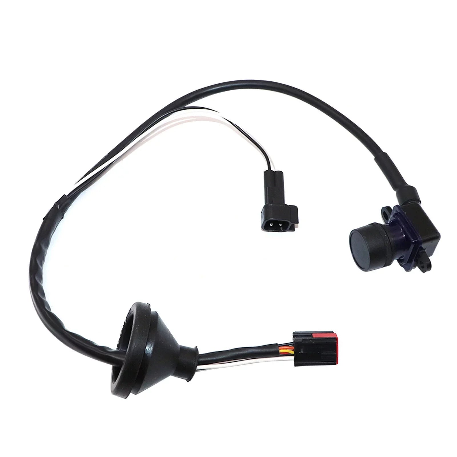 Onemayship Rear Back Up Camera for Dodge Grand Caravan 2011-2020, 130° Detection Angle, Wired Connection, Distance Line