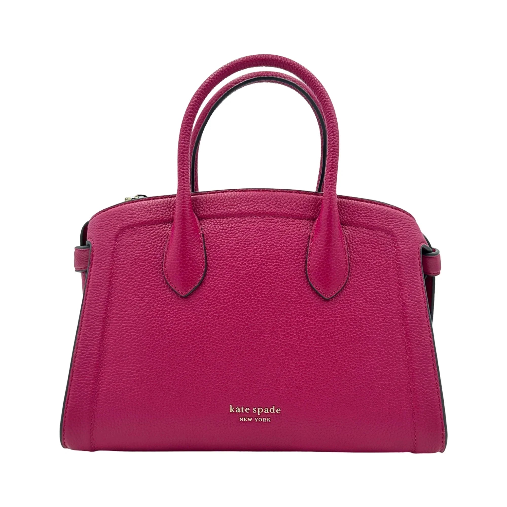 Kate Spade Knott Colorblocked Medium Zip Top Satchel - Renaissance Rose Multi