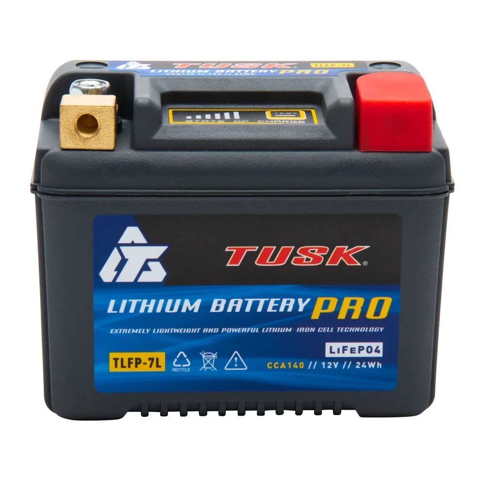 Tusk Lithium Pro Battery -7L For   2005-2009,2012-2017