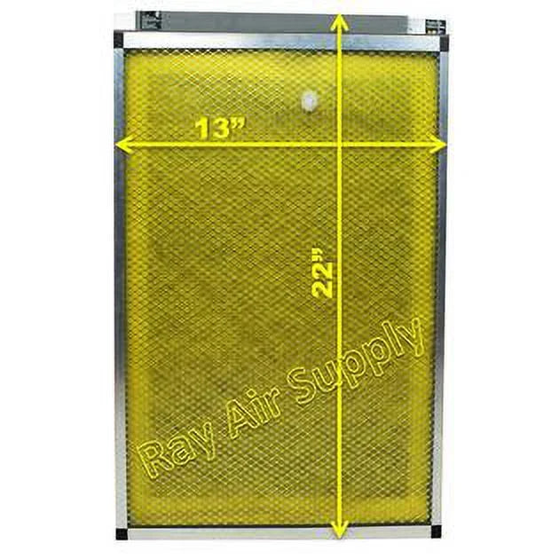 13x22 Replacement Filter Pads Compatible with MicroPower Guard Air Cleaner (3 Pack)