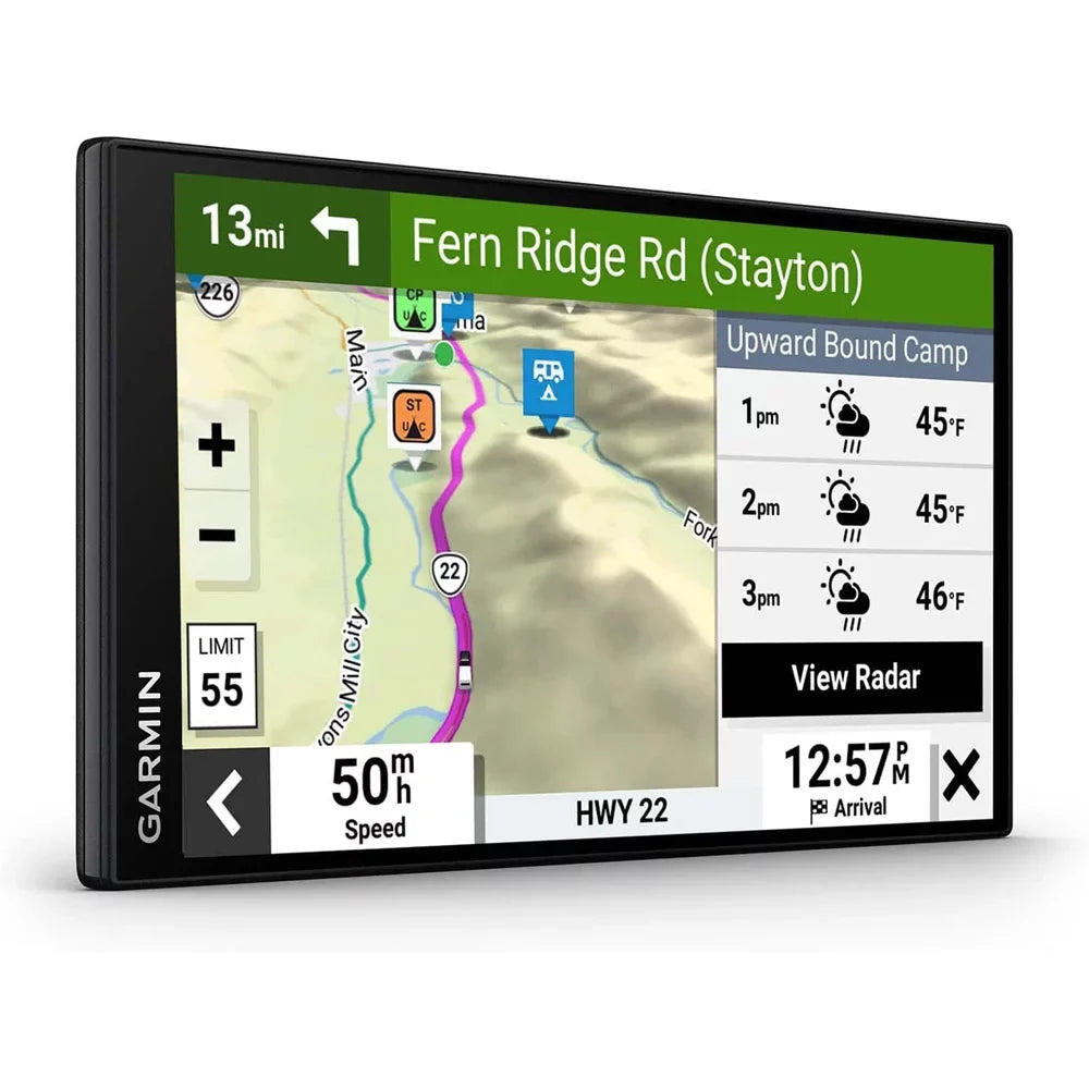 Garmin 010-02747-00  795 7"   Navigator Bundle with Deco Gear Dual /24V Electronic Multifunction Car Socket and 7 Inch Hard  Case with Zipper for Tablets and