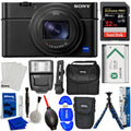 Sony Cyber-shot -  Digital Camera Bundle with 32GB + Tripod + Cases