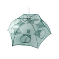 Fresh Fab Finds  Fishing Trap Net Portable Folded Fishing Trap Shrimp Minnow Crab Bait Net 6 Sides 6 Holes Crayfish Cast Mesh Trap Automatic