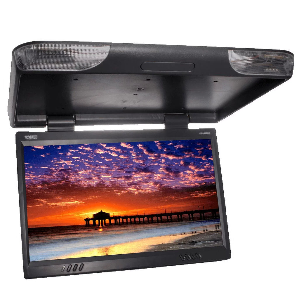 Absolute  23-Inch - Overhead Flip-Down Monitor with Built-in  Transmitter and Remo