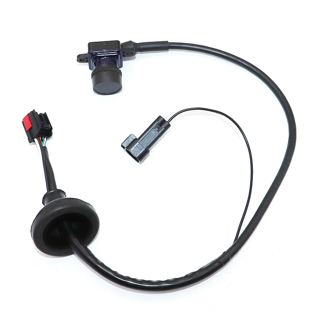Onemayship Rear Back Up Camera for Dodge Grand Caravan 2011-2020, 130° Detection Angle, Wired Connection, Distance Line