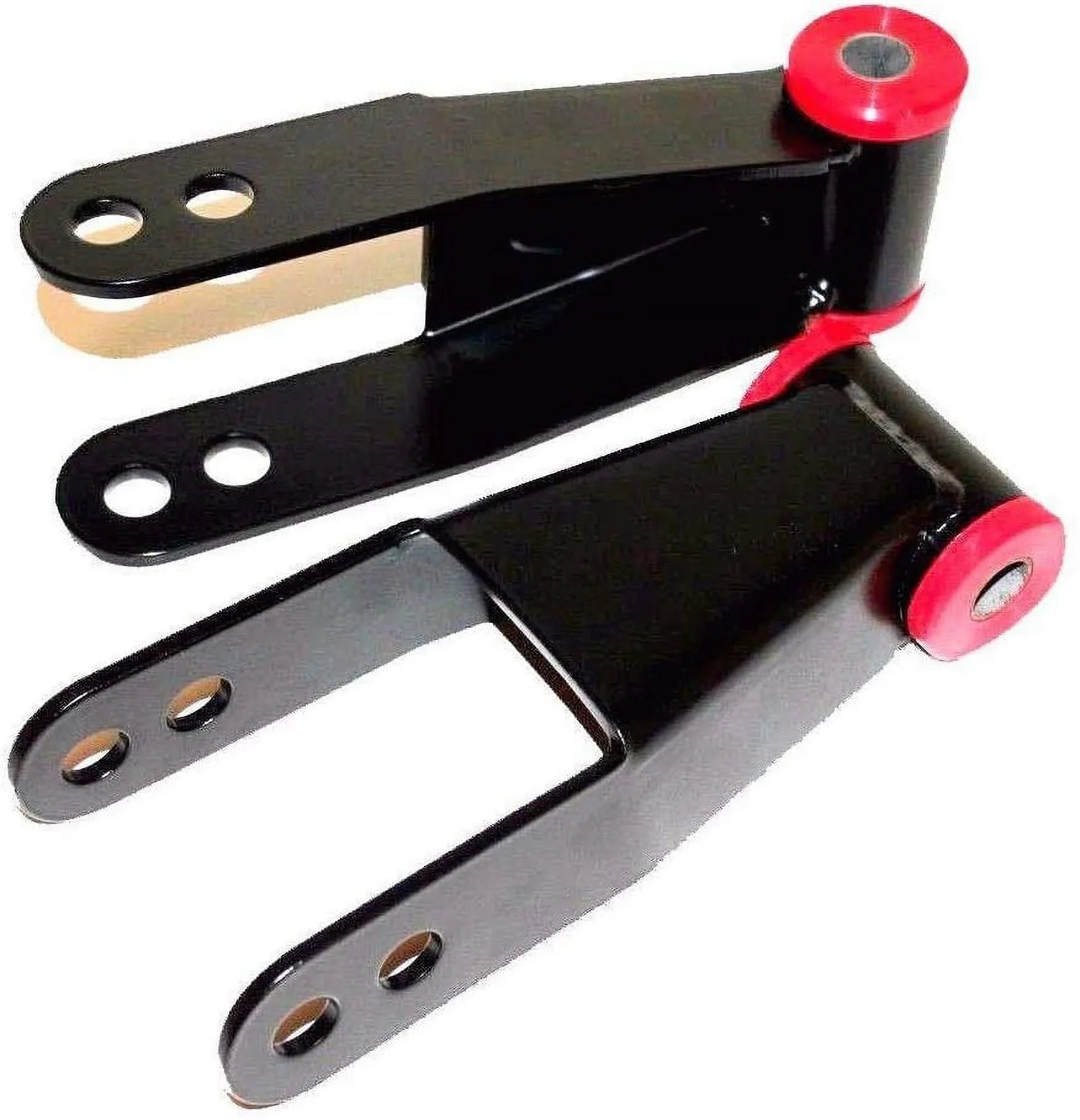 '- Jeep Cherokee  Adjustable 1-2" Rear Lift Shackles 4wd Black