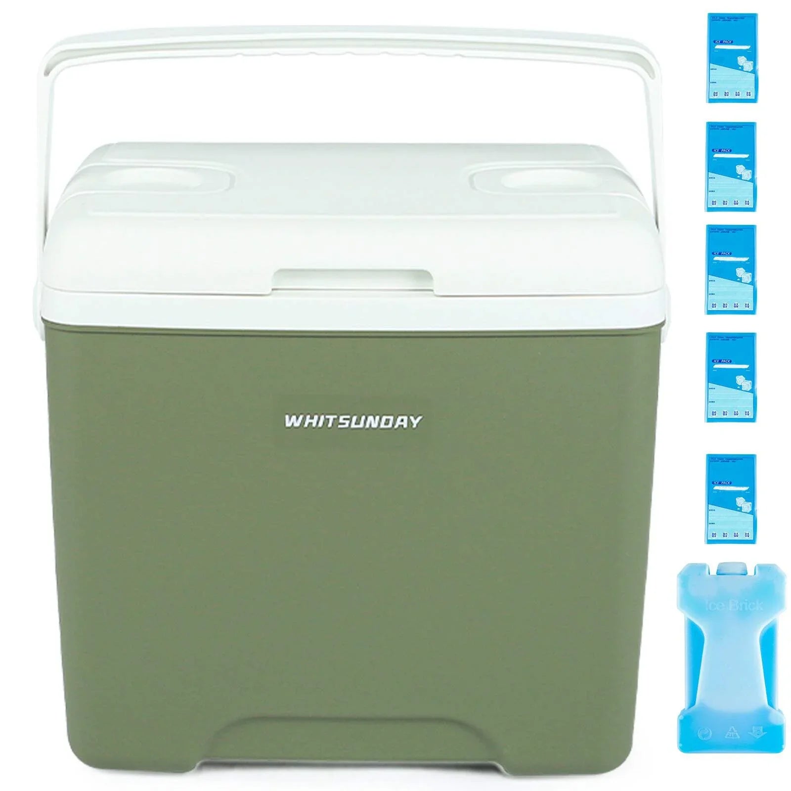 Insulated Portable Cooler,Ultra-Light Hard Cooler