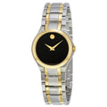 Movado Collection Black Dial Ladies Watch 0606897