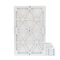 10x24x1  10 Pleated  Air Filters by Glasfloss. ( Quantity 5 ) Exact Size: 9-1/2 x 23-1/2 x 7/8
