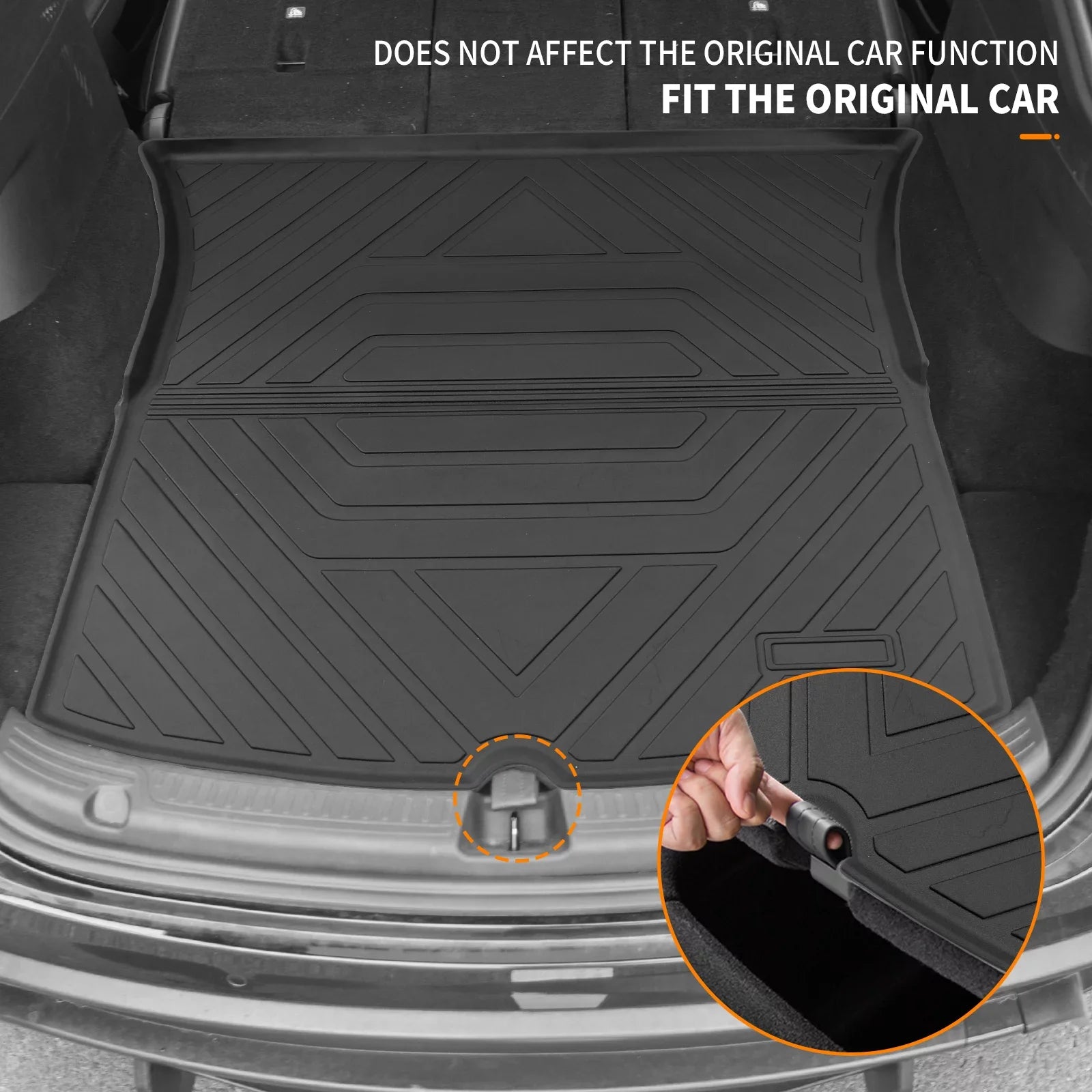 Fit 2020 2021 2022 2023 Tesla Model  Floor Mats Trunk Mats All Weather Cargo Liners for Tesla Model  Accessories (Trunk Mats+Floor Mats)