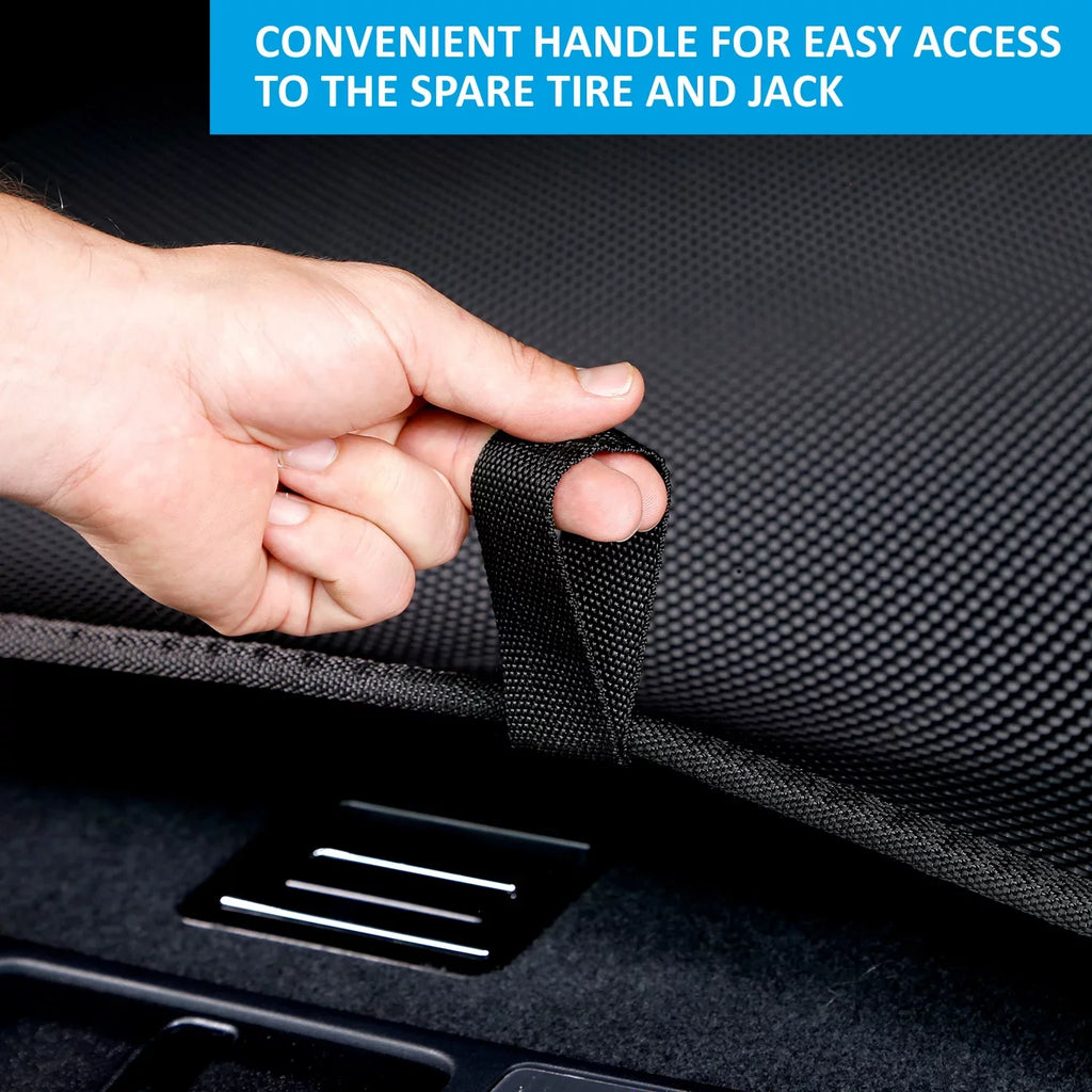 Cargo Liner Compatible for Jeep Grand Cherokee 2011-2021 Custom Fit Trunk Mat,with Honeycomb Dirtproof & Waterproof Technology - All-Climate, Heavy Duty, Anti-Slip Cargo Liner -