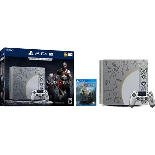 Used Sony PlayStation 4 Pro 1TB God of War Bundle, -7115B
