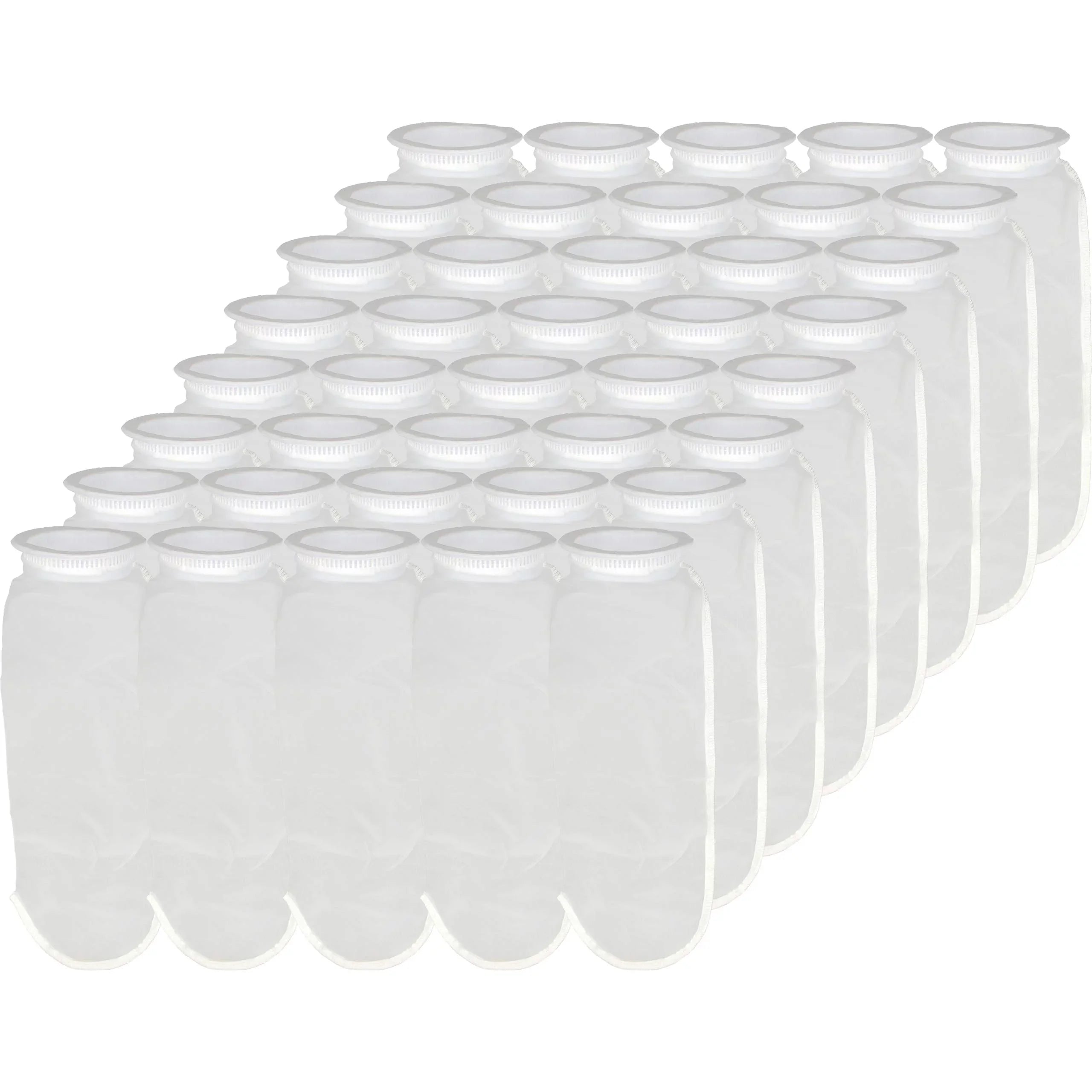 SpiroPure --420-400 400 Micron #4 (20”) Woven Nylon Monofilament Mesh Liquid Bag Filter -420-400 255037-03 (Case of 40)