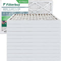 Filterbuy 8x20x2  13 Pleated   Furnace Air Filters (12-Pack)