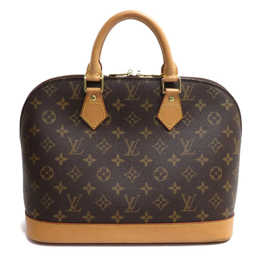 Pre-Owned   Alma Handbag Monogram Brown   Women's (Good)