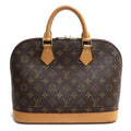 Pre-Owned   Alma Handbag Monogram Brown   Women's (Good)