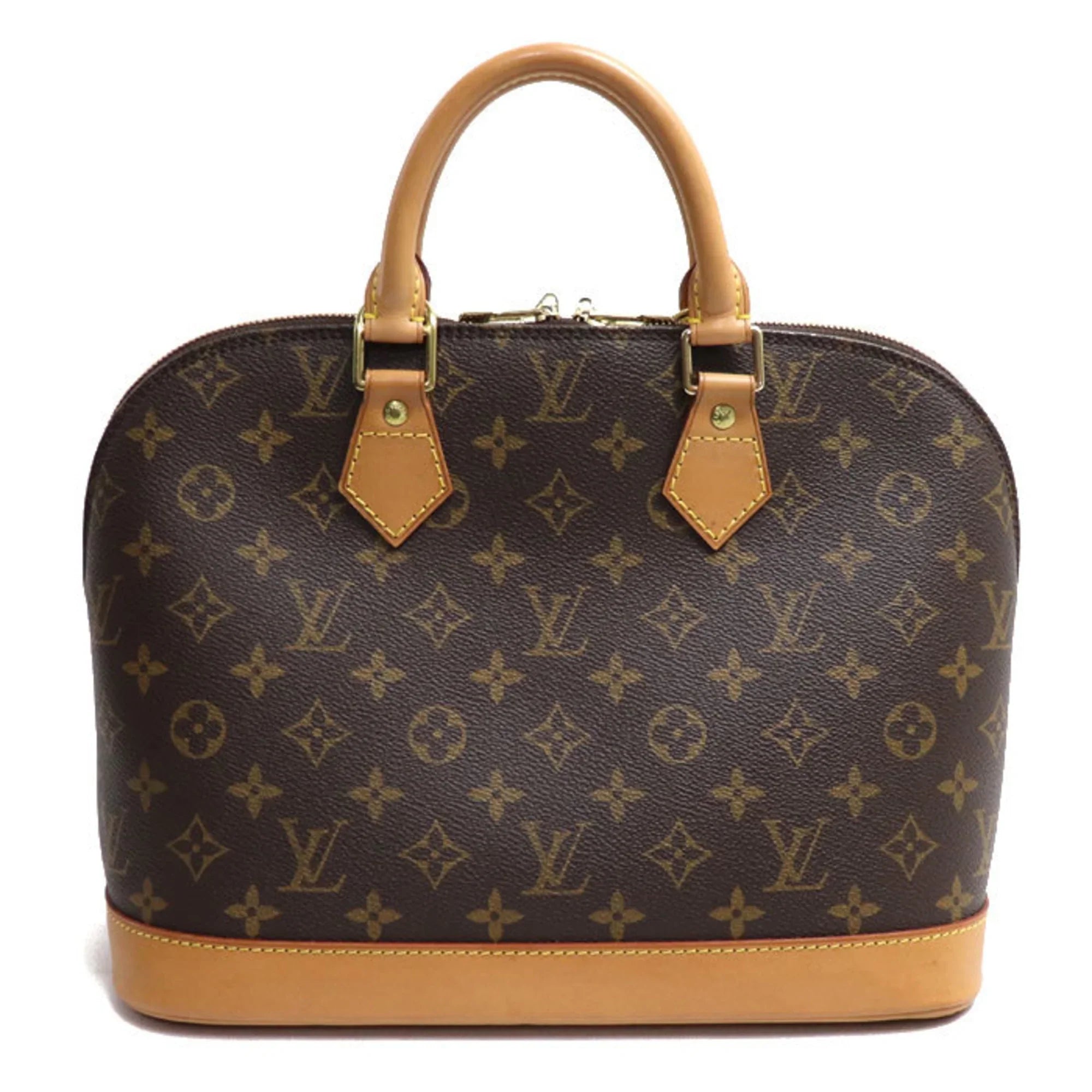 Pre-Owned   Alma Handbag Monogram Brown   Women's (Good)