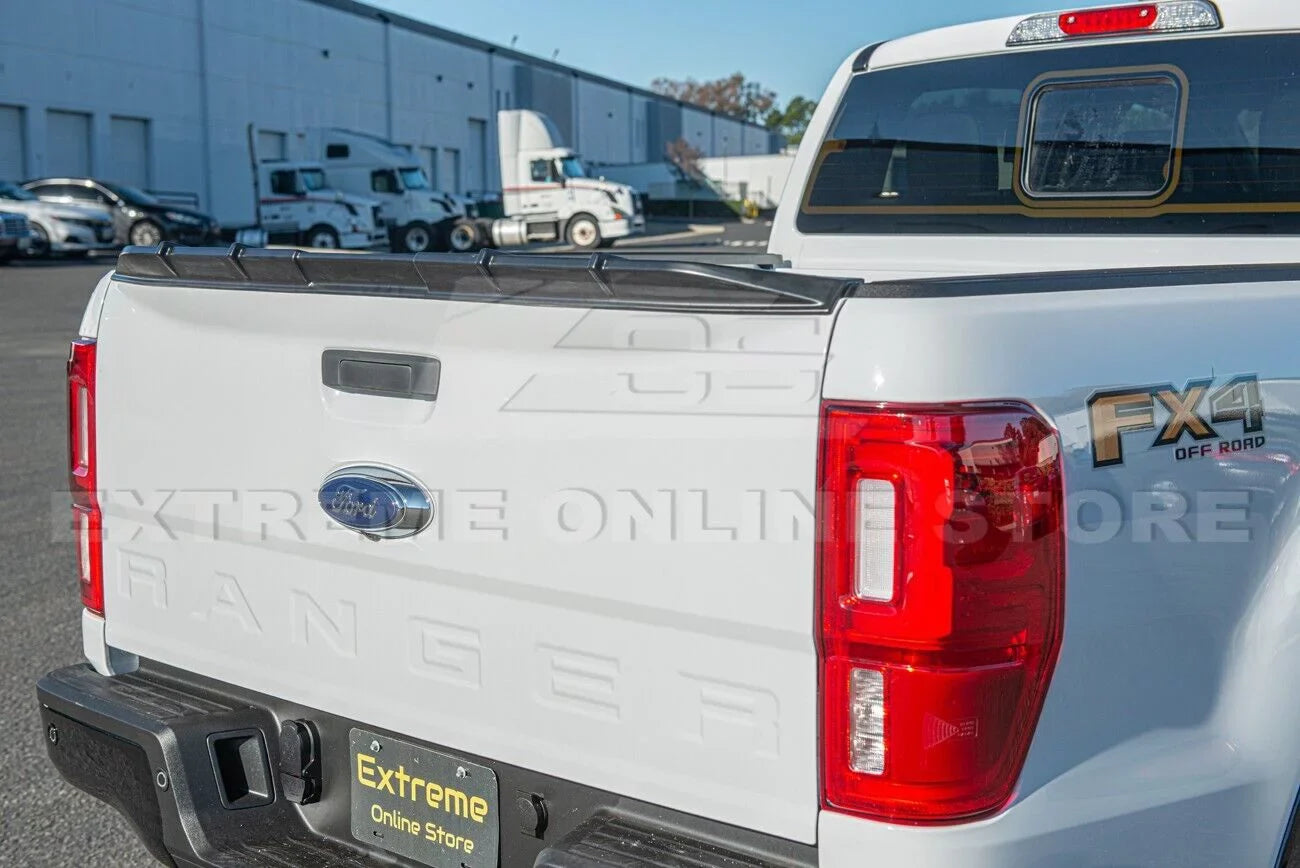 Replacement For 2019-Present Ford Ranger  Models | Street Series  Plastic -   Rear Trunk Lid Wing Tailgate Spoiler