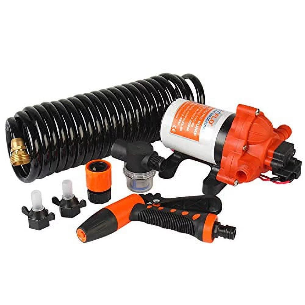 33 Series Washdown Deck Wash Pump  12v 70  3.0  for Rv Boat Marine Yacht with