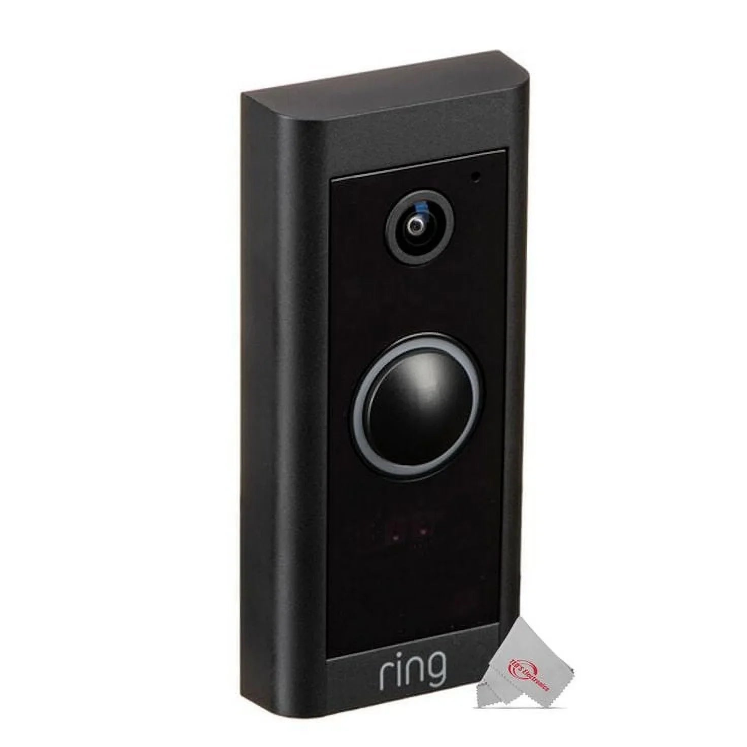 2x 1080p Wired  Video Doorbell Black