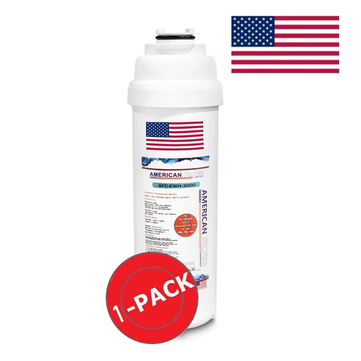 Brand , Water Filters , Model # --3000 , Compatible with WaterSentry® -- - 1 Pack - Made in ...