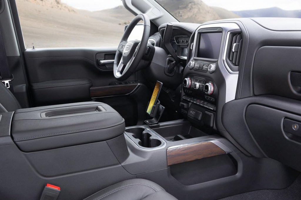 Scosche  ProClip Left-Hand Console Mount Compatible w/ 2019-2023 Chevy Silverado 1500, 2019-2021  Sierra 1500, 2020-2023 Silverado 2500/3500 & Sierra 2500/3500 Trucks (Mounting Base Only)