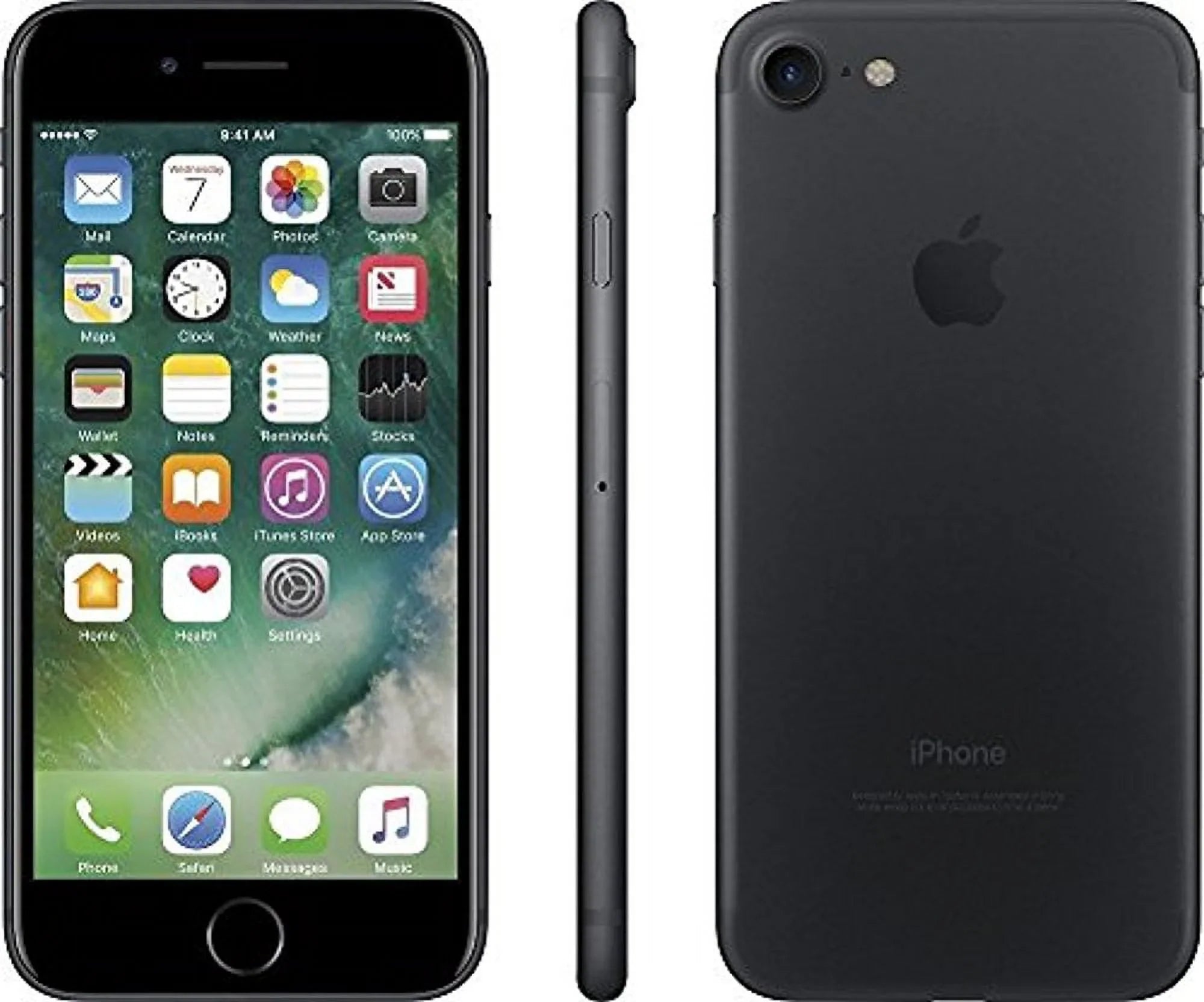 Restored & Apple iPhone 7 32GB, Black (Refurbished)