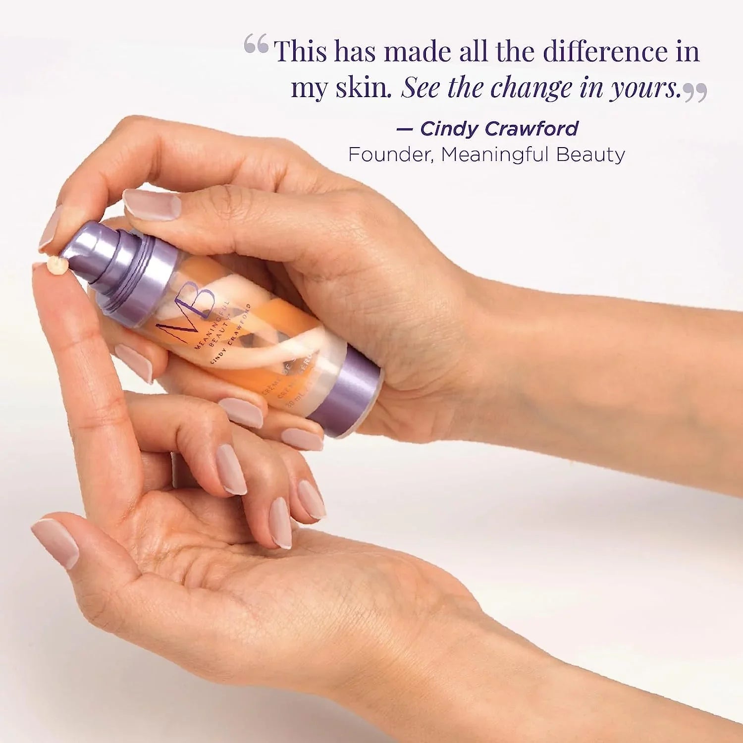 Meaningful Beauty Crme de Serum, 0.5 Fl Oz