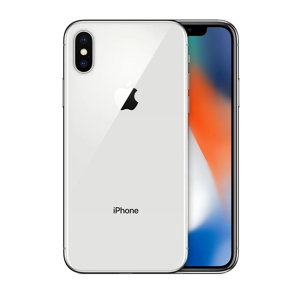 Restored Apple iPhone  256GB Silver Fully Unlocked ( Verizon + & + -Mobile) Smartphone (Refurbished)