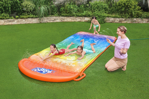 ! Blobzter Water-Filled Splash Pad 15’ Multicolor Slide