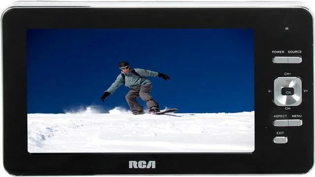 Digital   Portable 7"  Built-In Speakers - Original Remote - New