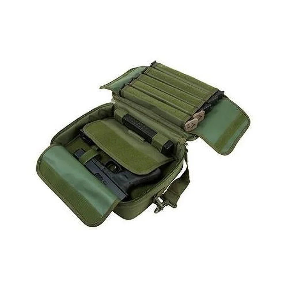 NCStar  Double Pistol Range Bag Green