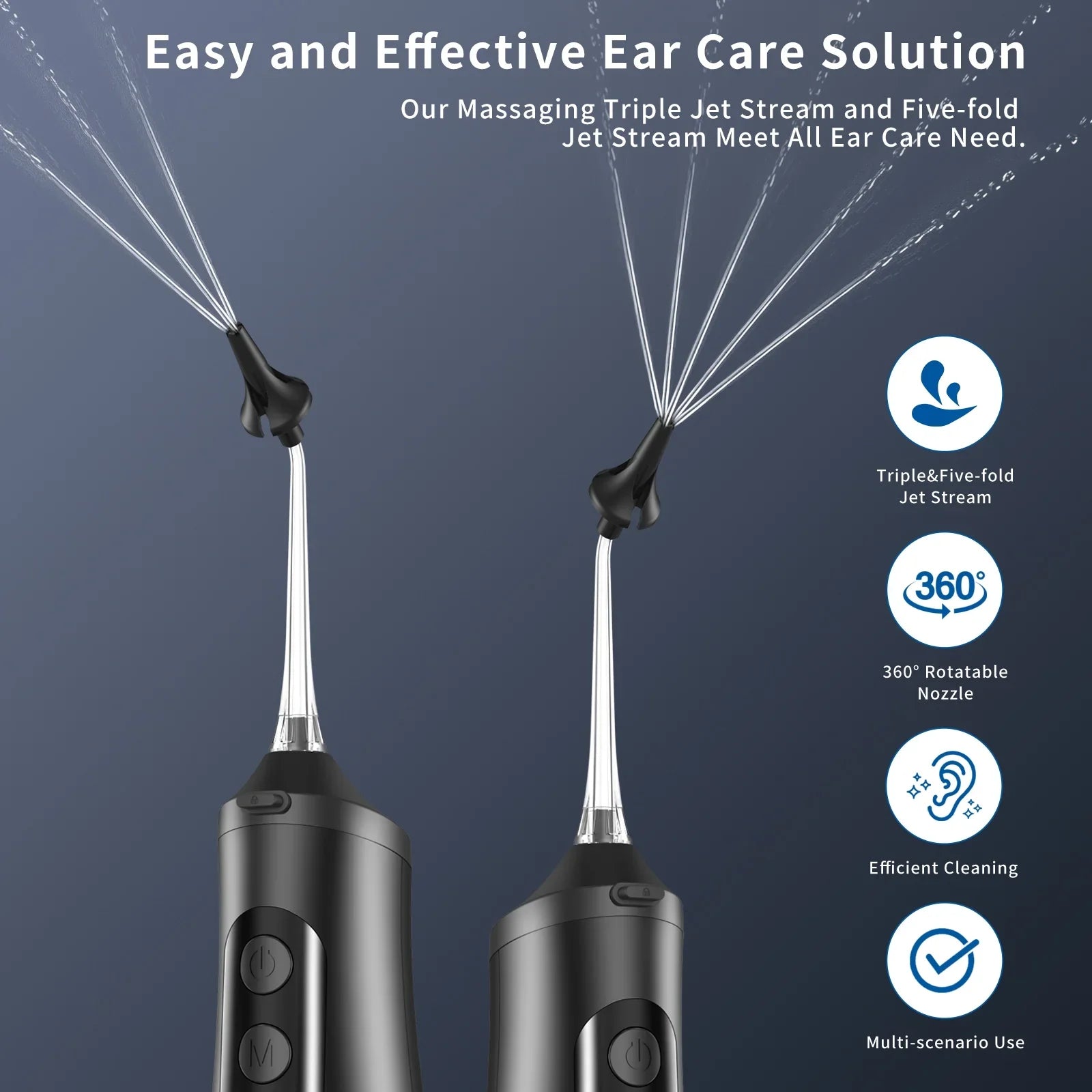 Ear Cleaner Portable Rechargeable Electric Ear Cleaner Ear Cleaner Ear Washer