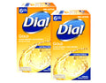Dial Gold Antibacterial Soap 4 Ounce Bars, 6 Count - Pack of 2