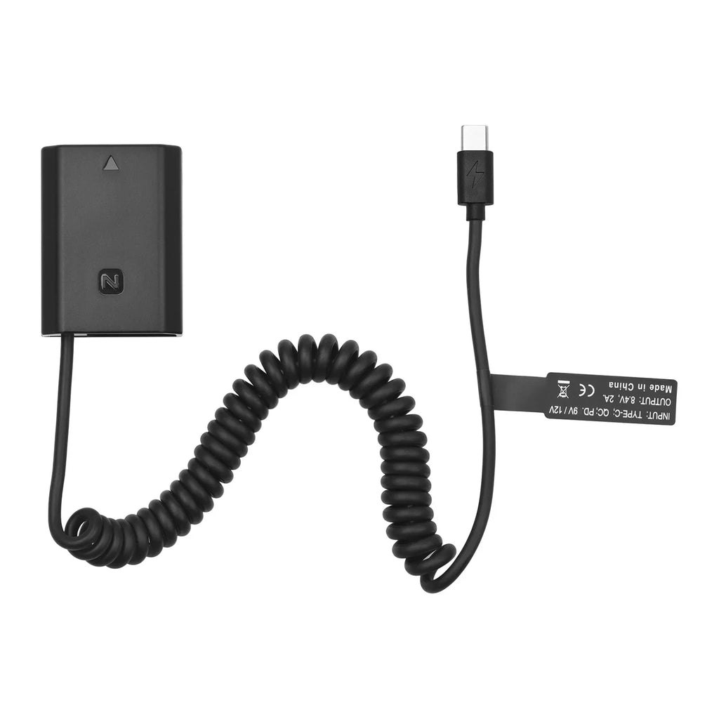 Andoer Adapter,A9ii A9r A9s Coupler Adapter With Battery Usb-c Coupler A7riii A7riv  A7riv  A9iiCable  Adapter With Usb Cable  A7c A7iii A7siii A7riii Usb Type-cMashem