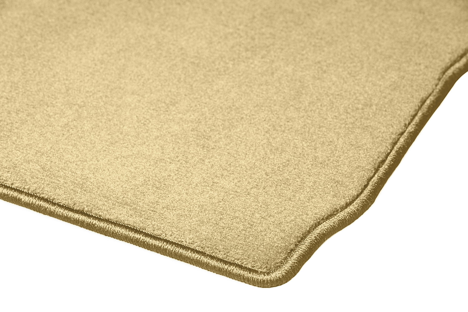 Toyota Highlander Beige Classic Carpet Car Mats / Floor Mats, Custom Fit for 2014, 2015, 2016, 2017, 2018, 2019 - Medium Trunk / Cargo Mat w/ Rear Seat Down