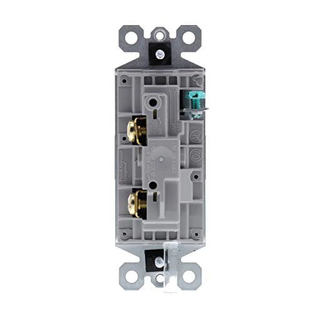 Legrand  Pass & Seymour Decorator 1-Pole Light Switch, White, 10-Pk. - Quantity 1