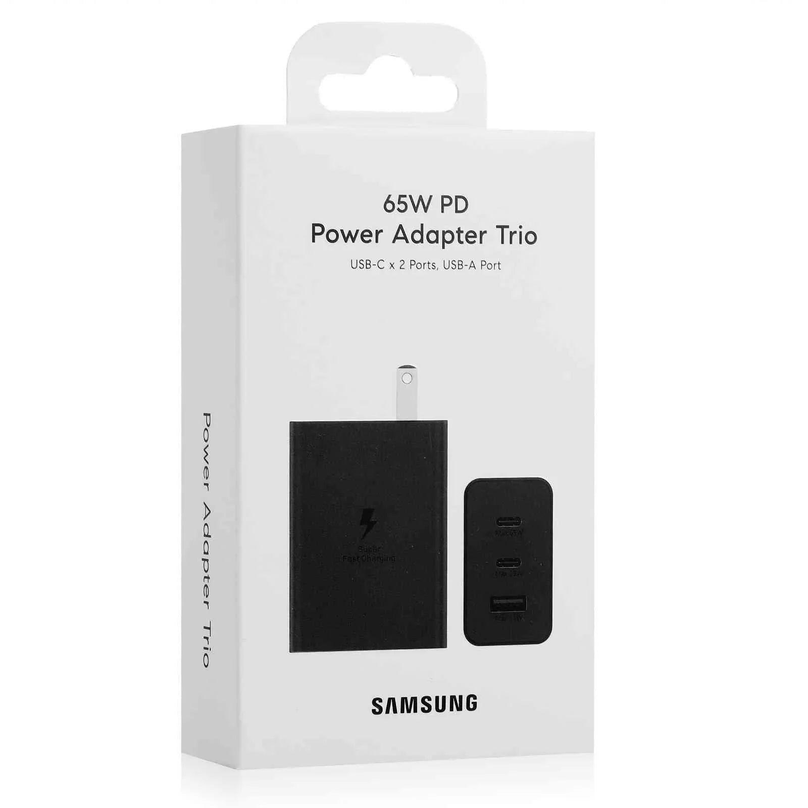 65W Fast Travel Charger with 3 Ports -  & Dual - High-Speed Charging for  Blade  5G/Axon 20 5G Extreme/Axon 20 5G/nubia Red Magic 5S/nubia Red Magic 5G Lite iPhone, Samsung Galaxy