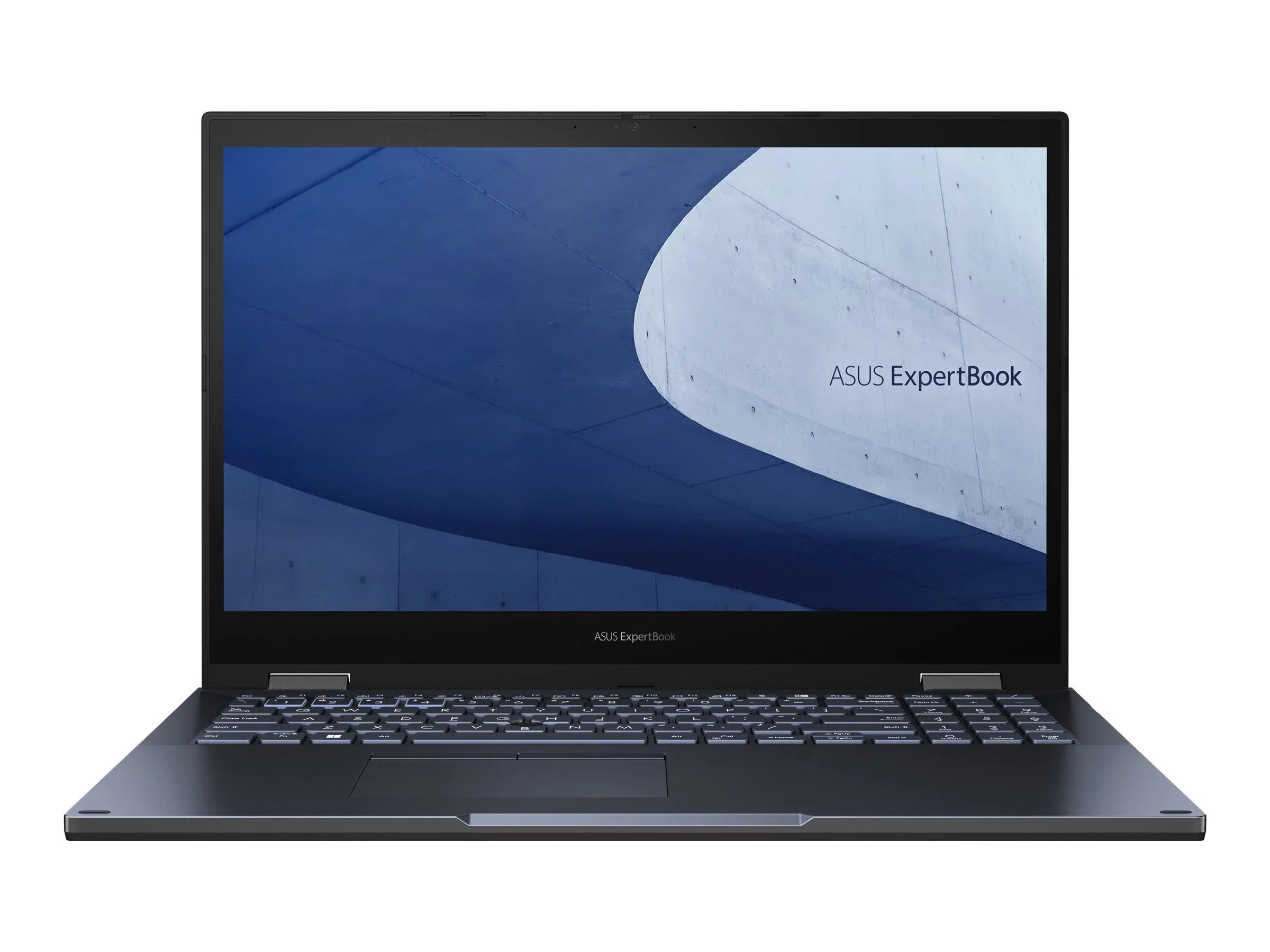 ExpertBook  Flip - - Flip design - Intel Core i7 - 1260P / up to 4.7 GHz - Win 11 Pro - Intel Iris Xe Graphics - 16   - 512   NVMe - 15.6" touchscreen 1920 x 1080 (Full ) - Wi-Fi 6E - star black ( enclosure), star black