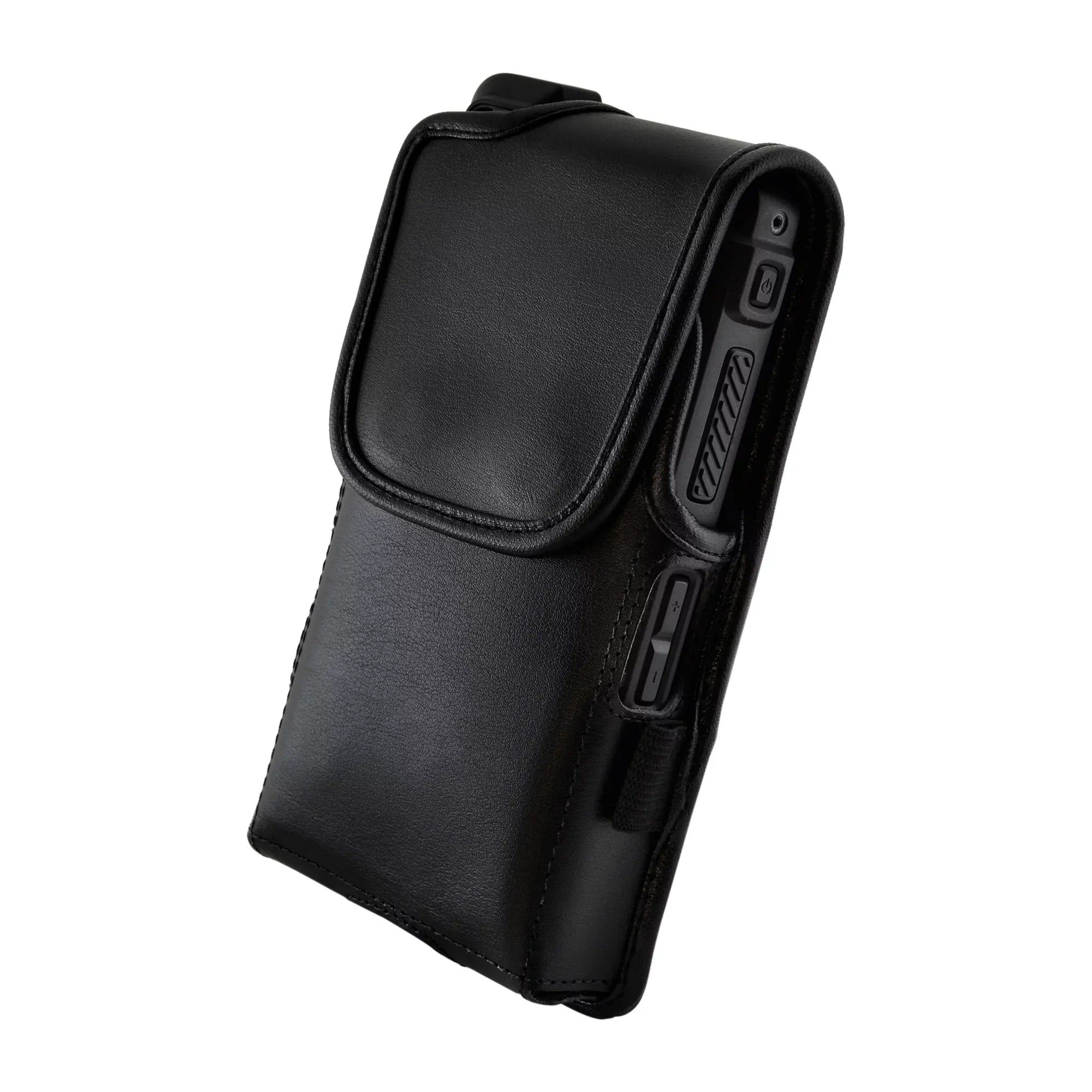 Sonim     Radio Phone Holster Vertical Black Belt Clip Case