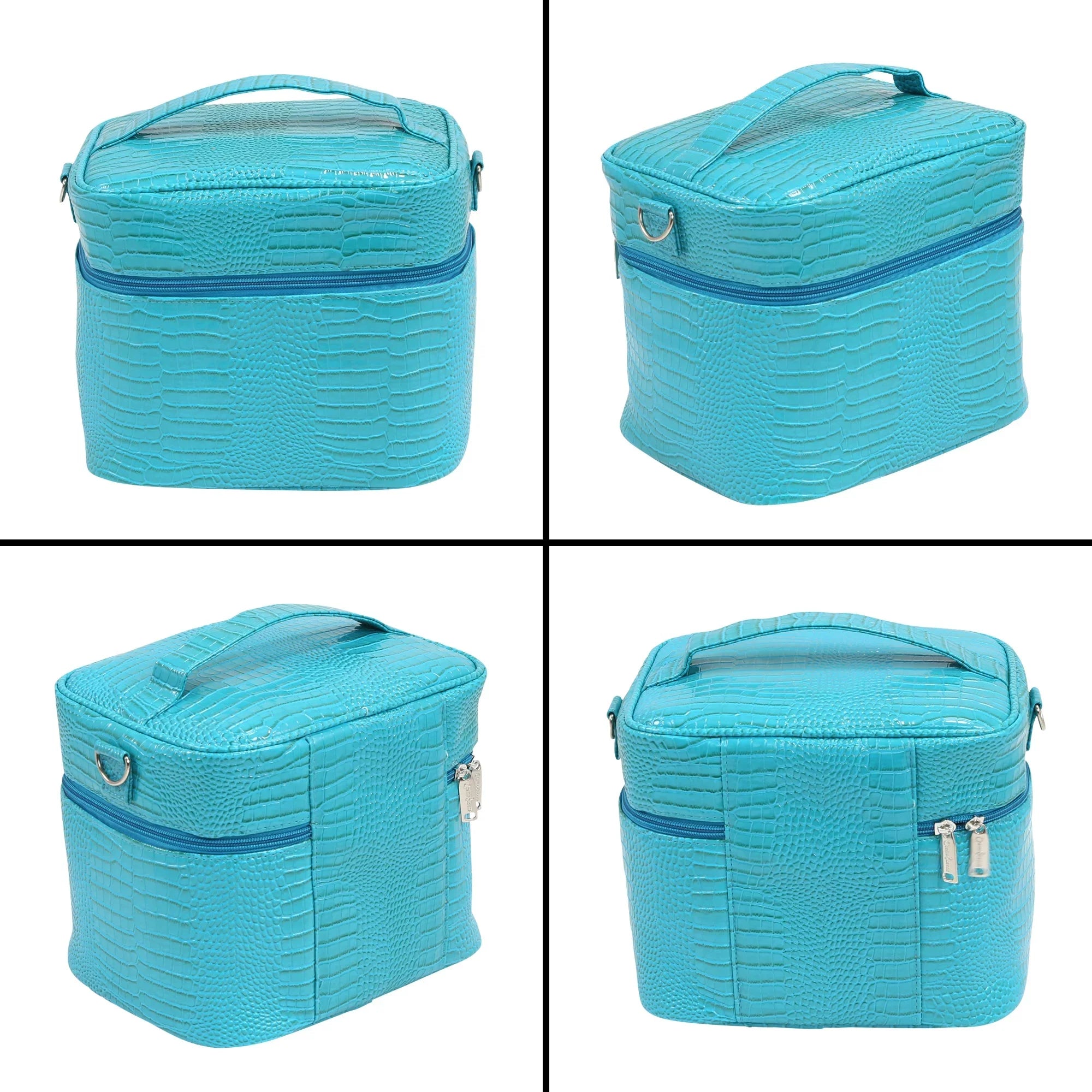 Picnic Gift 7220- Mojito-Four In One Insulated Cosmetics Bag, Houndstooth