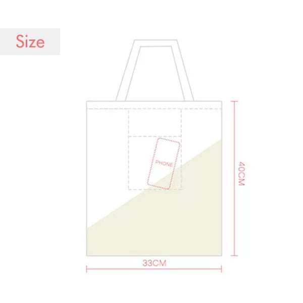 Green Suit Ireland Cartoon Expression Sack Canvas Tote Shoulder Bag