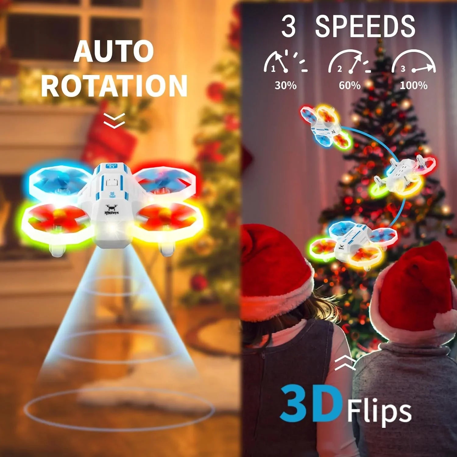 Open Box  Toys Mini  Drones for Kids with Turn Signal Light -