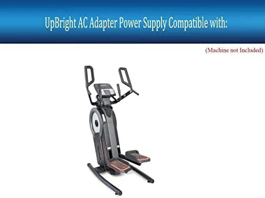 UpBright 9V / Adapter Compatible with ProForm Cardio HiiT  HiiTL6 Cross Trainer Stepper Elliptical Model  .0  Pro-Form iFit 9VDC Power Supply Cord Battery Charger