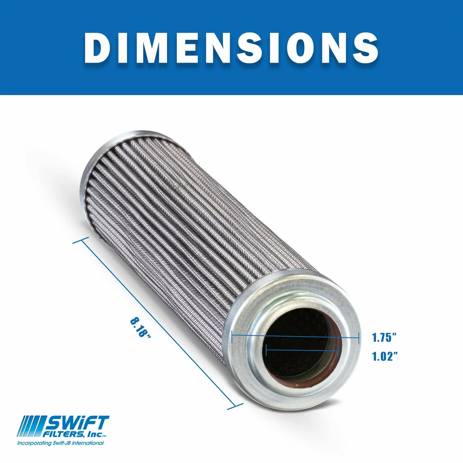 Direct Interchange for   900820rtridge Filter Element Microglass Construction 25 Micron